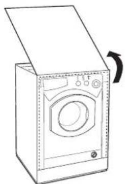 Ariston Thermo LBE68 - Applicazione del pannello in legno alla porta e insertimento della macchina nei mobili: - 2
