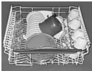 Ariston Thermo LI65EU - How to adjust the top rack. - 4