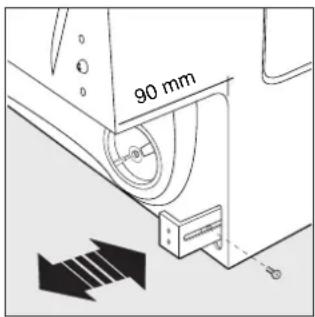 Ariston Thermo LB 12 TX - Inserimento della macchina nei mobili - 3