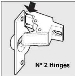 Ariston Thermo LB 12 TX - Mounting the wooden panel onto the door and inserting the machine into cabinets: - 8