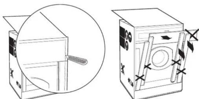 Ariston Thermo LB 12 TX - Aplicação do paine de madeira à porta e inserimento da boa nosingóveis: - 2