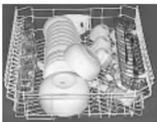 Ariston Thermo L 63 S NA - como regular el cesto superior. - 7