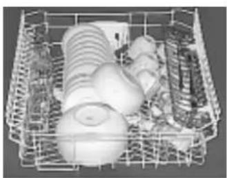 Ariston Thermo L 63 B NA - What goes into the upper rack? - 7