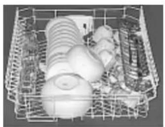 Ariston Thermo L 63 W NA - What goes into the upper rack? - 7