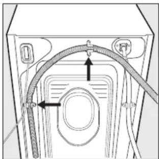 Ariston Thermo CD 12 TX - Conexión del tubo de desagüe - 1