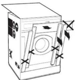 Ariston Thermo CD 12 TX - Mounting the wooden panel onto the door and inserting the machine into cabinets: - 4
