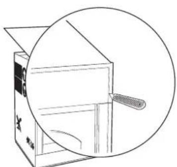 Ariston Thermo CD 12 TX - Mounting the wooden panel onto the door and inserting the machine into cabinets: - 3