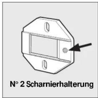 Ariston Thermo CD 12 TX - Montagezubehör für die Tur (Abb. 8-9-10-11-12-13) - 1