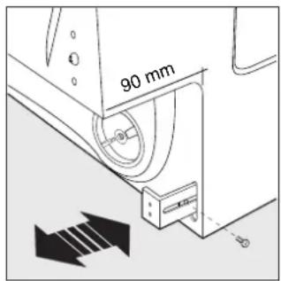 Ariston Thermo CD 12 TX - Inserimento della macchina nei mobili - 3