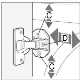 Ariston Thermo CD 12 TX - Inserting the machine into the Cabinet - 2