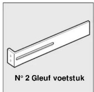 Ariston Thermo CD 12 TX - Onderdelen voor het monteren van de deur - 6