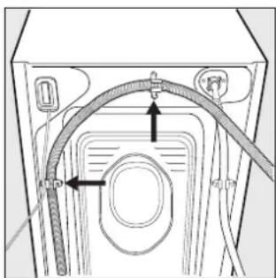 Ariston Thermo CD 12 TX - Collegamento del tubo di scarico - 1