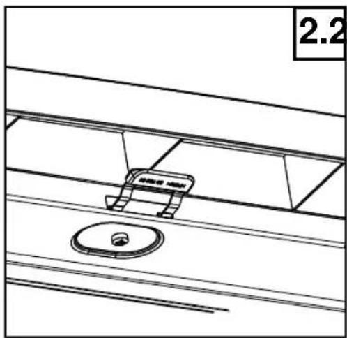 Eudora GSI6104D 1 BDA - Uniquement versions à six pieds (appareil libre pose) - 2