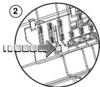 Eudora GSI6104D 1 BDA - Height regulation of the upper basket (if included) - 4
