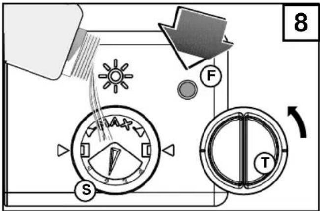 Eudora GSI6104D 1 BDA - Signalering bijvullen glansmiddel - 1