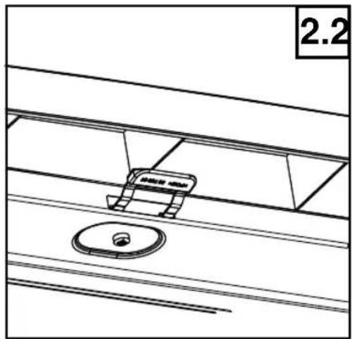 Eudora GSI6104D 1 BDA - Solo nelle versioni con sei piedini (macchina libera) - 1