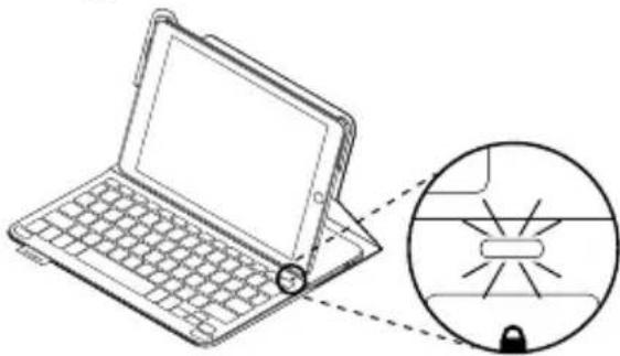 LOGITECH Keyboard Case iPad Air Plus - Anoupyia ouvdsoc to iPad - 1