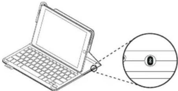 LOGITECH Keyboard Case iPad Air Plus - Verbinden mit einem anderen iPad - 1