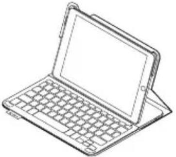 LOGITECH Keyboard Case iPad Air Plus - Nappaimistokotelon kaytto Kaksi katseluasentoa - 1