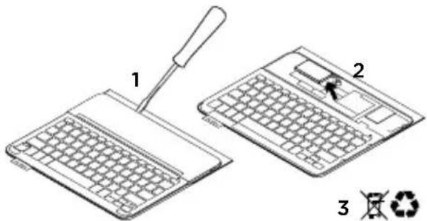 LOGITECH Keyboard Case iPad Air 2 Plus - Ytun3aun 6atapen no OKOHuaHn cpoKa cnjx6bl n3denn - 1