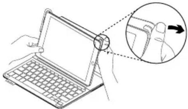 LOGITECH Keyboard Case iPad Air 2 Plus - Aqaipeoon tou iPad - 1