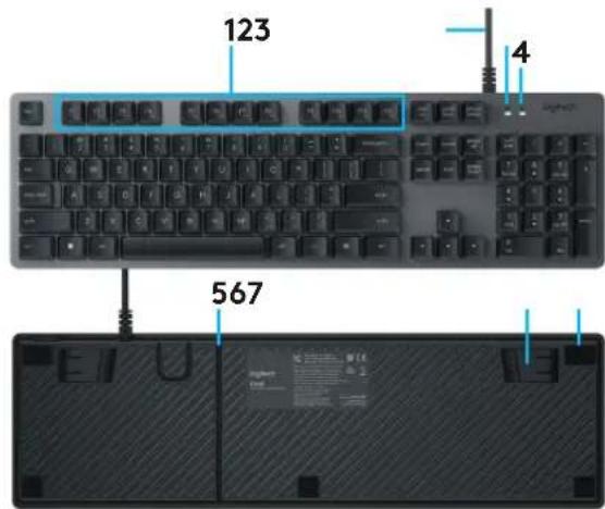 LOGITECH K840 - Réaffectation des touches sur Logitech Options - 1