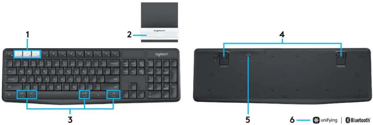LOGITECH K375s - 1