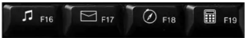 LOGITECH diNovo Keyboard Mac edition - Characteristicas del teclado - 2