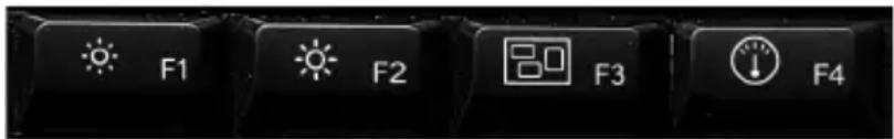 LOGITECH diNovo Keyboard Mac edition - Zona de gerenciamento da area de trabajo - 1
