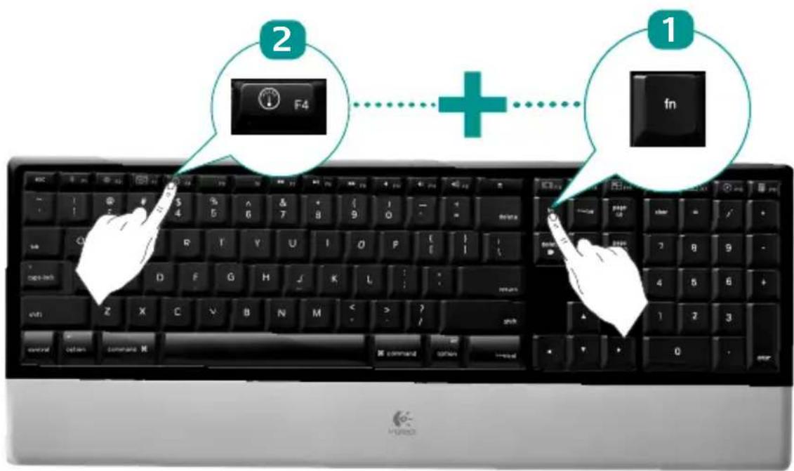 LOGITECH diNovo Keyboard Mac edition - 1