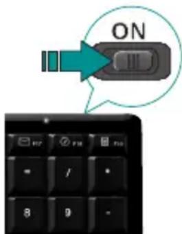 LOGITECH diNovo Keyboard Mac edition - Troubleshooting Keyboard is not working - 1