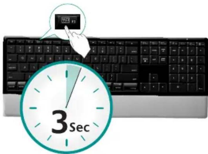 LOGITECH diNovo Keyboard Mac edition - Réaffectation des touches f - 1