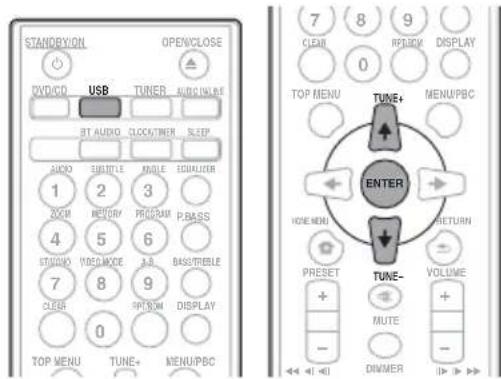 PIONEER XHM32VS - Lecture d'un fichier DivX ou MP3/WMA/JPEG - 1