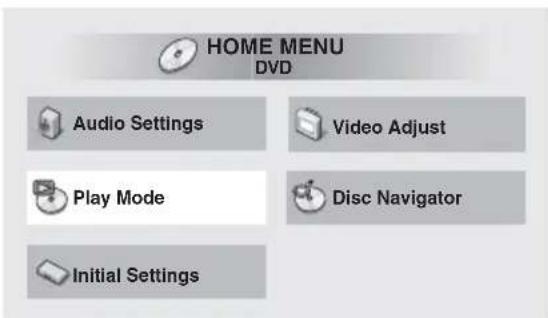 PIONEER XHM32VS - Premere HOME MENU. - 1