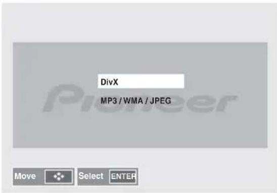 PIONEER XHM32VS - Procedure voor het afspelen van een DivX of MP3/WMA/JPEG-bestand - 2