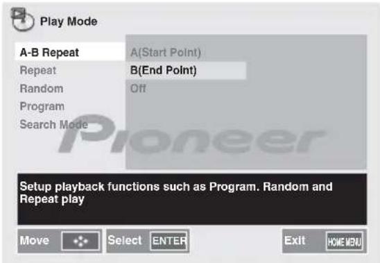 PIONEER XHM32VS - Drucken Sie HOME MENU. - 3