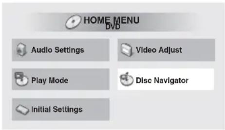 PIONEER XHM32VS - HOME MENU - 1