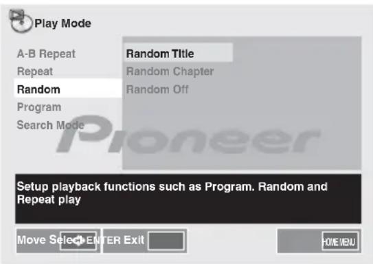 PIONEER XHM32VK - Riproduzione ad accesso casuale - 1