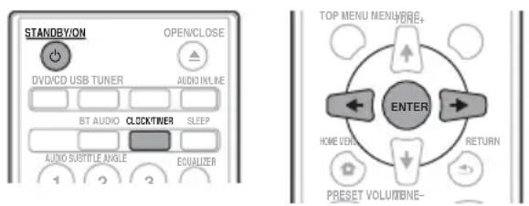 PIONEER XHM32VK - Instellen van de klok - 1