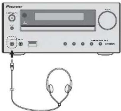 PIONEER XHM32VK - Usare le cuffie - 1