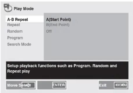 PIONEER XHM32VK - HOME MENU - 2