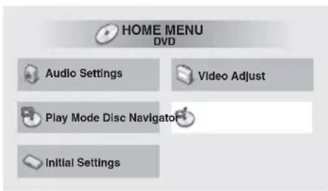 PIONEER XHM32VK - HOME MENU - 1