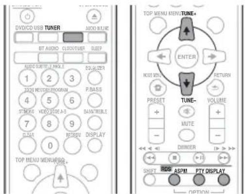PIONEER XHM32VK - RDS-INFORMATIONEN - 1
