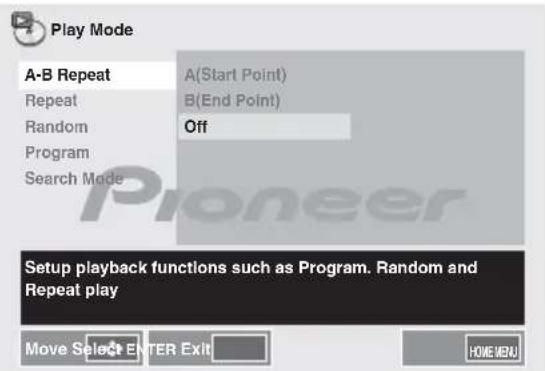 PIONEER XHM32VK - Utilizzare / per selezionare Off. - 1