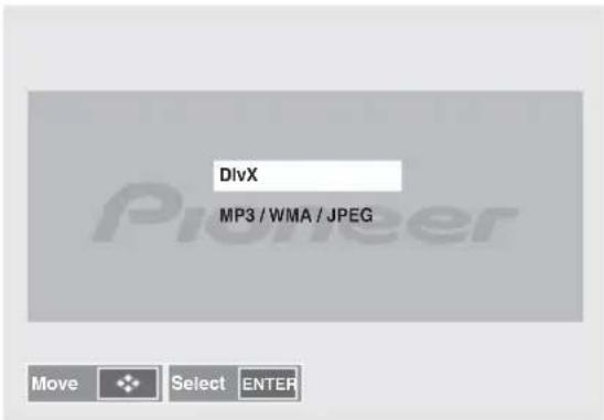 PIONEER XHM32VK - Procedure di playback per file DivX o MP3/WMA/JPEG - 2