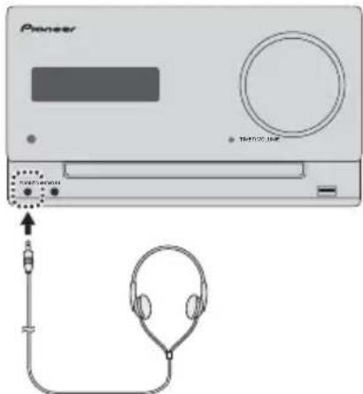 PIONEER XCM52BTK - Using Headphones - 1