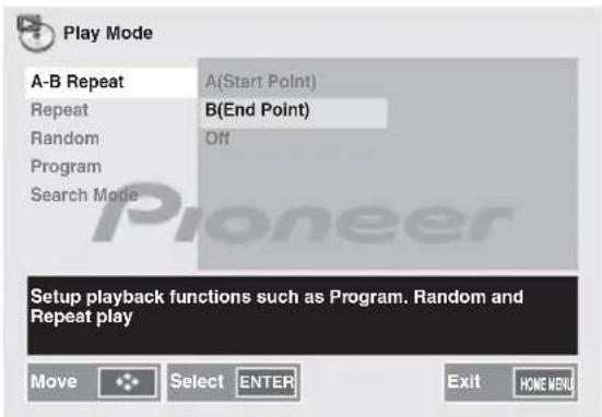 PIONEER XCM52BTK - Drucken Sie HOME MENU. - 3