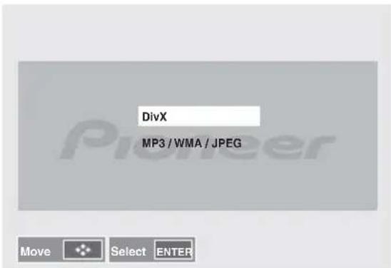 PIONEER XCM52BTK - D r ü /k, um DinX o6er MP3/WMA/JPEG zu wahlen. - 1