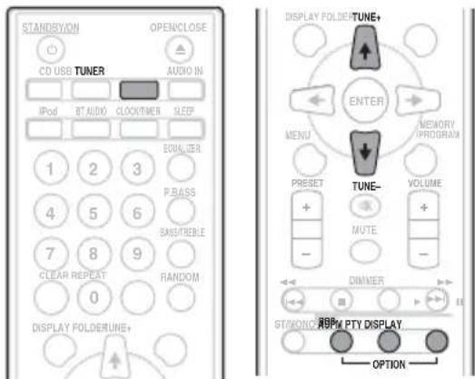 PIONEER XCM52BTK - Informations données par RDS - 1