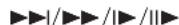 PIONEER XCM52BTK - Playback control buttons - 2